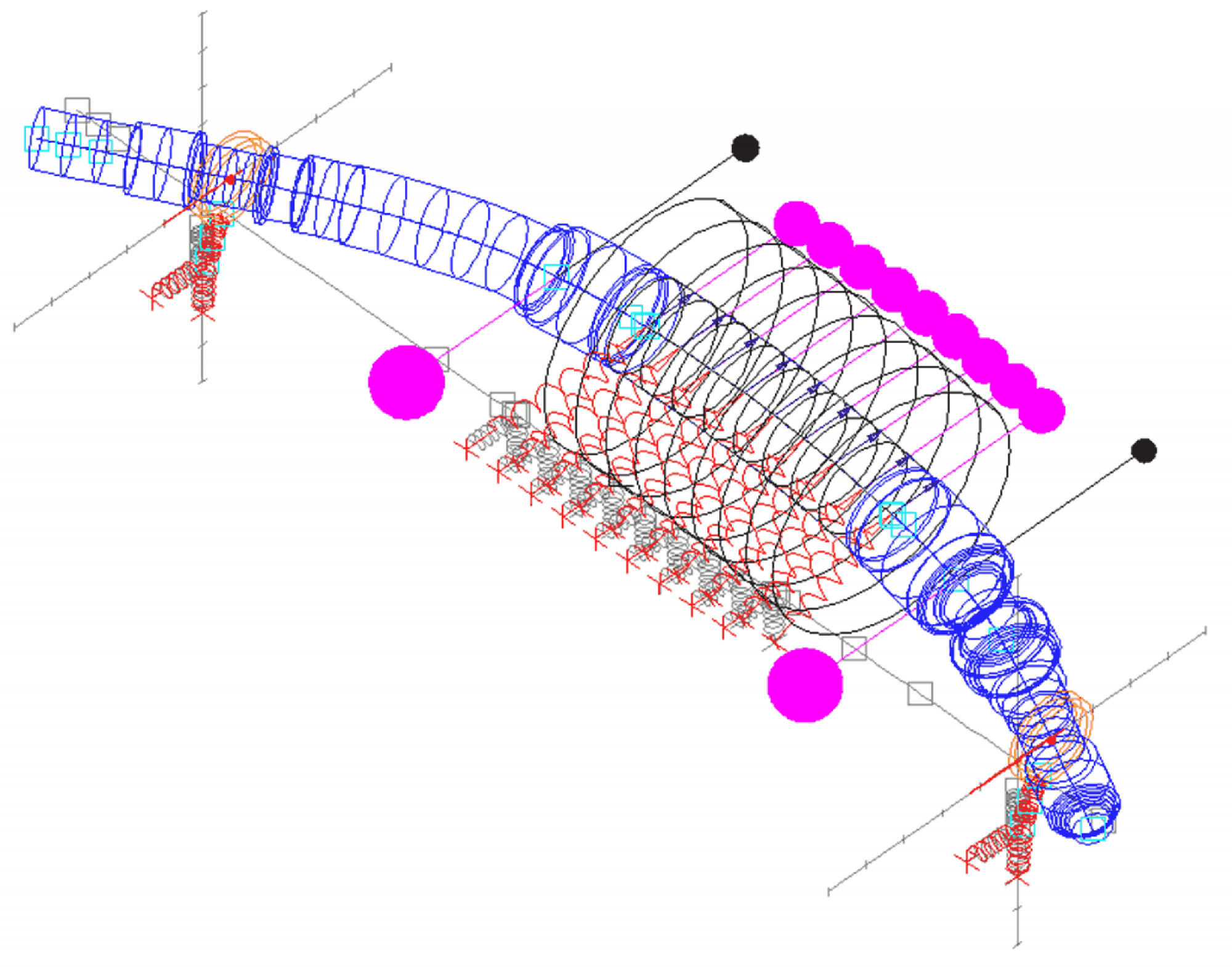 图2:轴弯曲的夸张插图(图片由西门子提供)