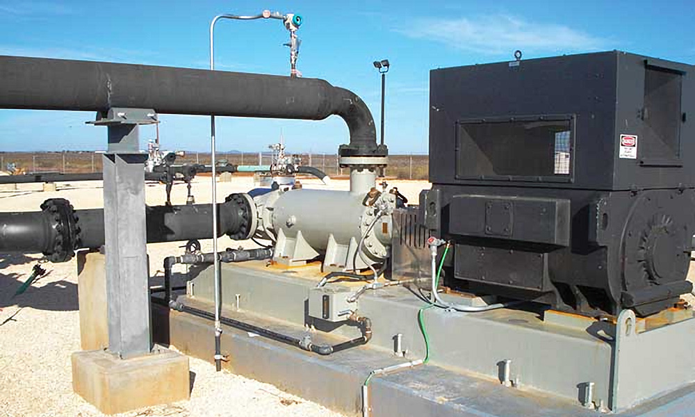 旋转式容积式三螺杆泵专为管道服务而设计